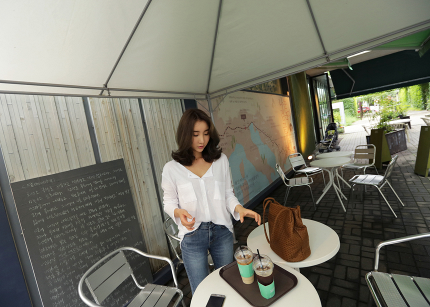 Women Jeans Pants Ash Blue Boots Cut Span Jeans Co